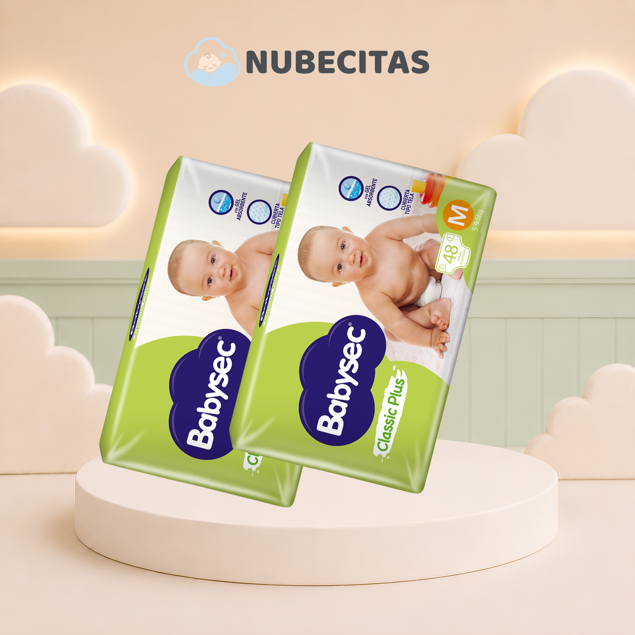 OFERTA X2 BABYSEC CLASSIC PLUS