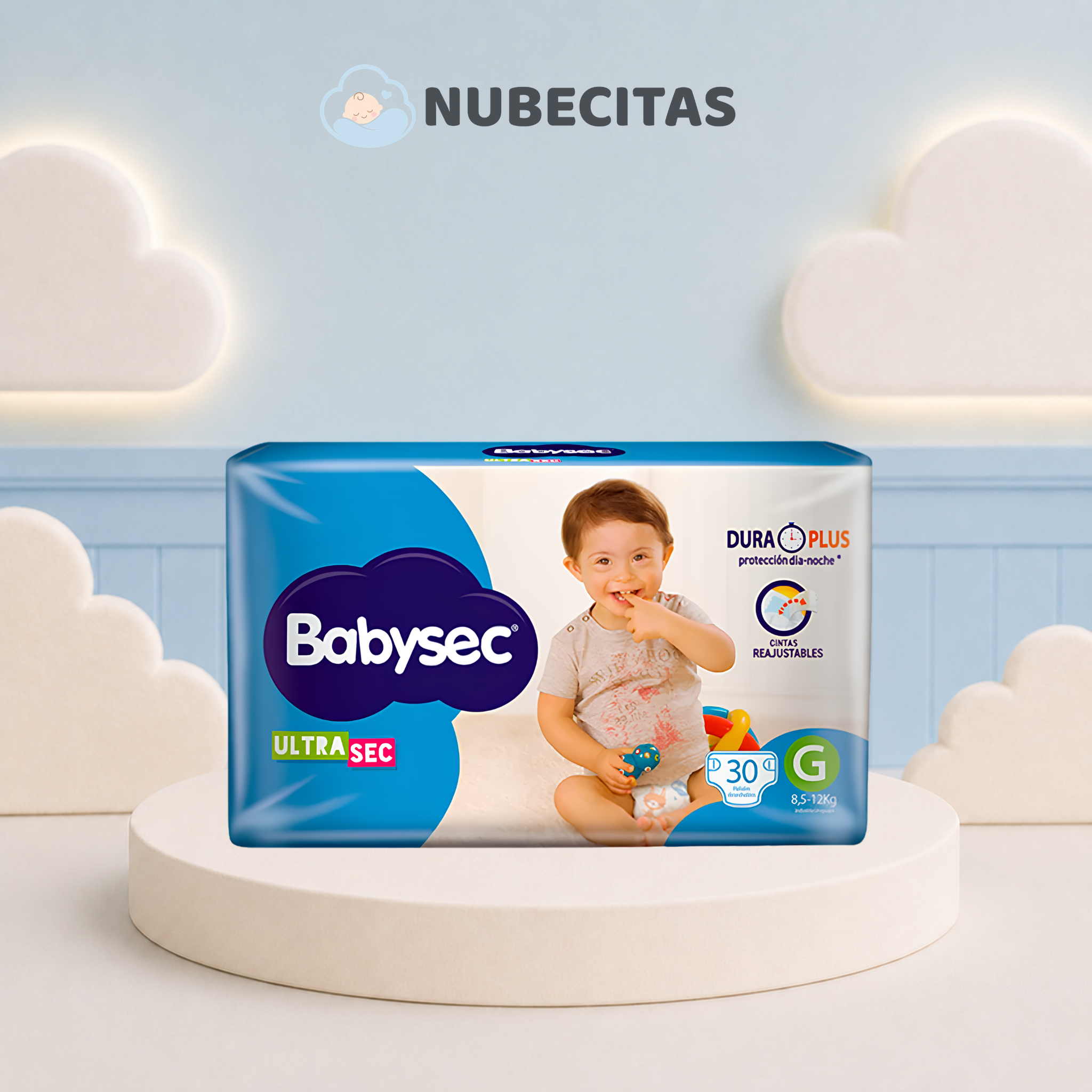 Pañales Babysec Ultrasec Pack Chico