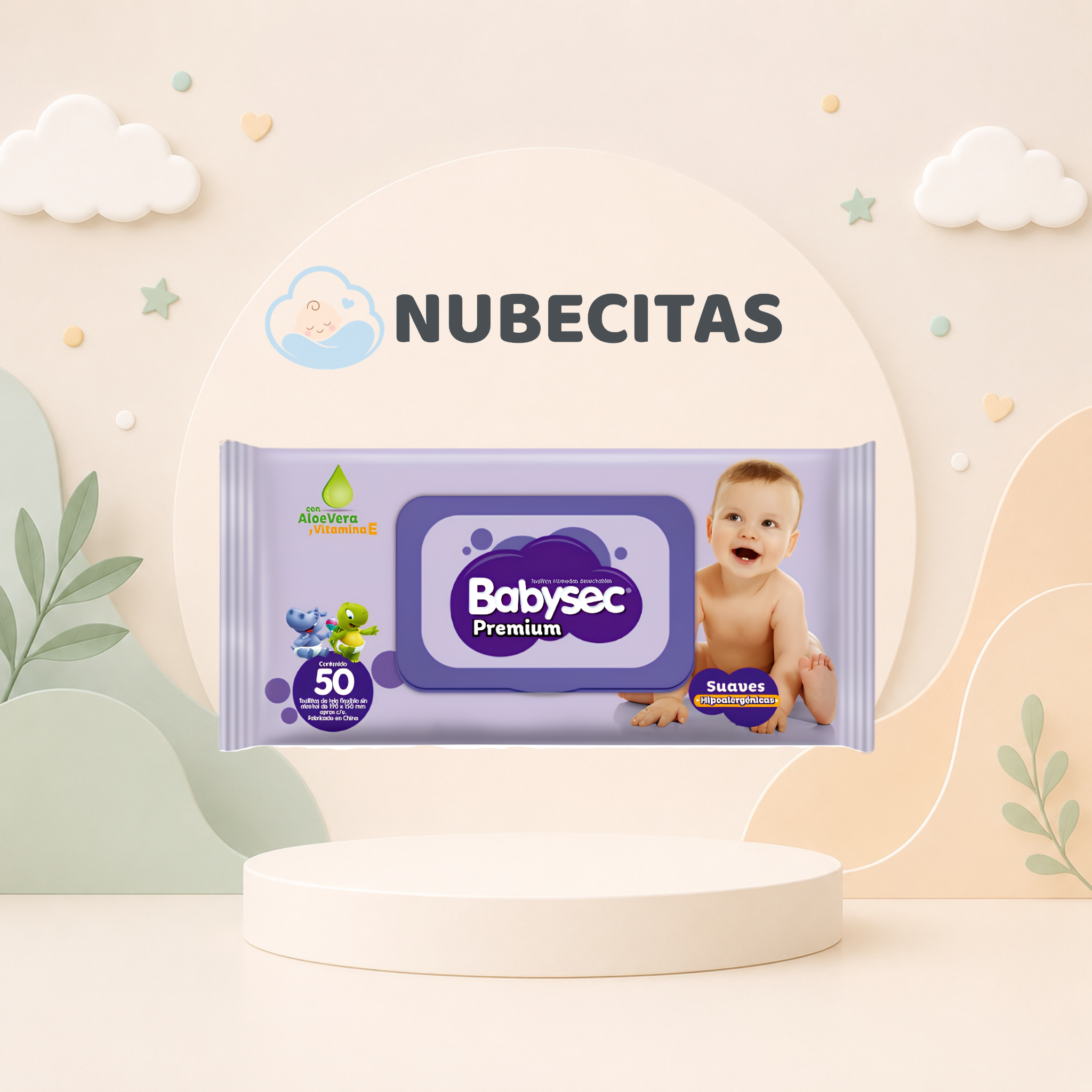 TOALLITA HÚMEDA BABYSEC PREMIUM