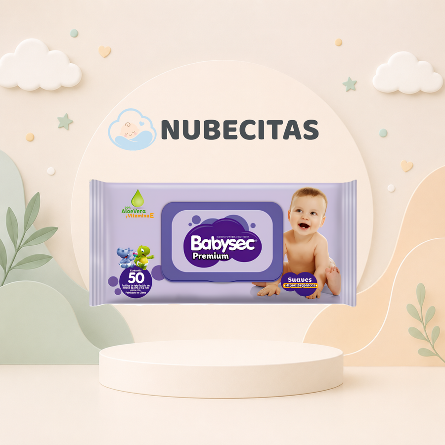 Toallitas húmedas Babysec Premium